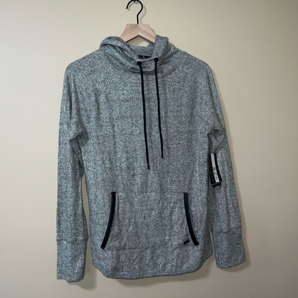 NWT MNY Gray Sweater Turtle Neck Size Medium